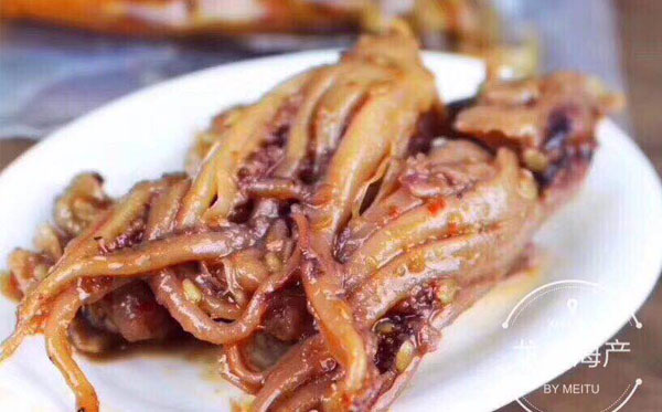 香辣魷魚頭、八捎頭